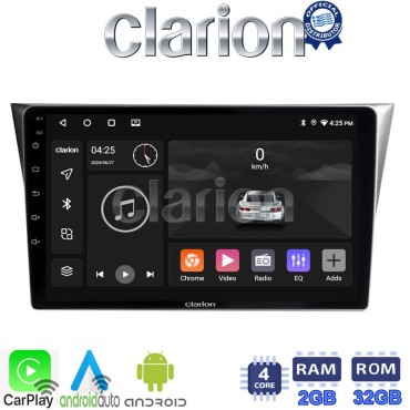 CLARION GL31271 Οθόνη OEM Multimedia Αυτοκινήτου για Subaru Impreza 2000 > 2007 (CarPlay/AndroidAuto/BT/GPS/WIFI/GPRS)