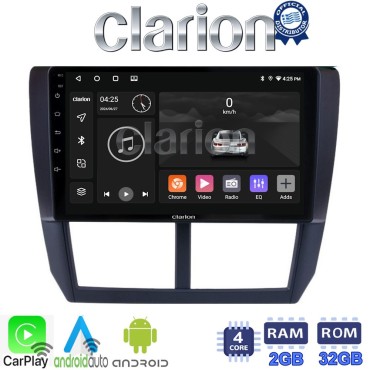 CLARION GL31272 Οθόνη OEM Multimedia Αυτοκινήτου για SUBARU IMPREZA-FORESTER 2009>2012 (CarPlay/AndroidAuto/BT/GPS/WIFI/GPRS)
