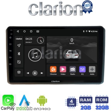 CLARION GL31312 Οθόνη OEM Multimedia Αυτοκινήτου για MITSUBISHI OUTLANDER 2001 > 2006 (CarPlay/AndroidAuto/BT/GPS/WIFI/GPRS)