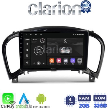 CLARION GL31352 Οθόνη OEM Multimedia Αυτοκινήτου για NISSAN JUKE 2009> (CarPlay/AndroidAuto/BT/GPS/WIFI/GPRS)
