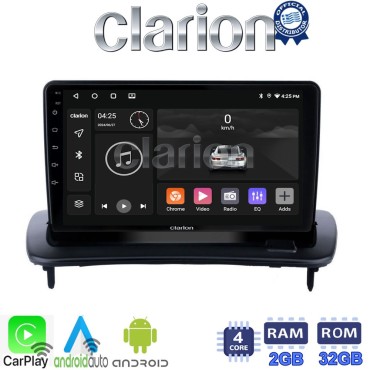 CLARION GL31387 Οθόνη OEM Multimedia Αυτοκινήτου για Volvo S40-C30-C70 (CarPlay/AndroidAuto/BT/GPS/WIFI/GPRS)