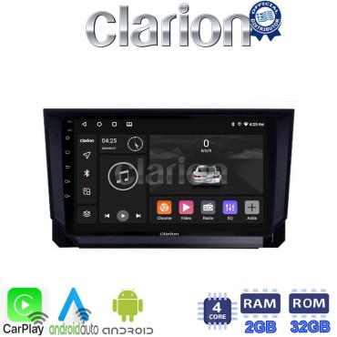 CLARION GL31391 Οθόνη OEM Multimedia Αυτοκινήτου για Mazda CX9 2006 > 2013 (CarPlay/AndroidAuto/BT/GPS/WIFI/GPRS)
