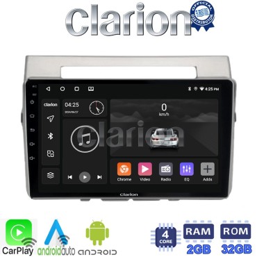 CLARION GL31417 Οθόνη OEM Multimedia Αυτοκινήτου για Toyota Corolla Verso 2004 > 2009 (CarPlay/AndroidAuto/BT/GPS/WIFI/GPRS)