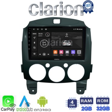 CLARION GL31430 Οθόνη OEM Multimedia Αυτοκινήτου για MAZDA 2 2007>2014 (CarPlay/AndroidAuto/BT/GPS/WIFI/GPRS)
