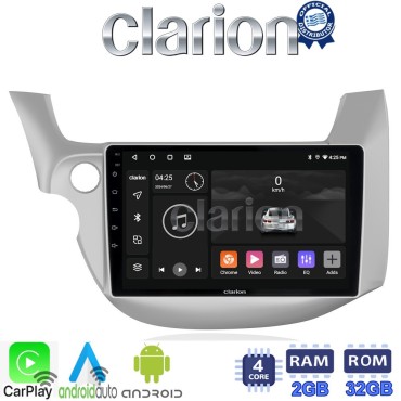 CLARION GL31549 Οθόνη OEM Multimedia Αυτοκινήτου για HONDA JAZZ 2008>2013 (CarPlay/AndroidAuto/BT/GPS/WIFI/GPRS)