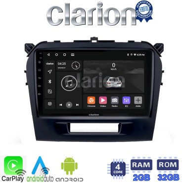 CLARION GL31571 Οθόνη OEM Multimedia Αυτοκινήτου για SUZUKI VITARA & BREZZA 2016> (CarPlay/AndroidAuto/BT/GPS/WIFI/GPRS)