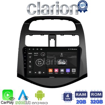 CLARION GL31589 Οθόνη OEM Multimedia Αυτοκινήτου για DAEWOO SPARK 2009>2016 (CarPlay/AndroidAuto/BT/GPS/WIFI/GPRS)