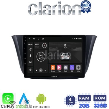 CLARION GL31690 Οθόνη OEM Multimedia Αυτοκινήτου για Iveco Daily 2014 > (CarPlay/AndroidAuto/BT/GPS/WIFI/GPRS)