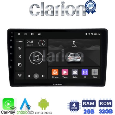 CLARION GL31715 Οθόνη OEM Multimedia Αυτοκινήτου για Nissan Navara D40 2006 > 2016 clima (CarPlay/AndroidAuto/BT/GPS/WIFI/GPRS)