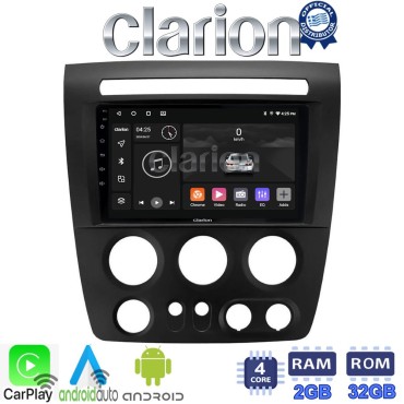 CLARION GL31721 Οθόνη OEM Multimedia Αυτοκινήτου για Hummer H3 2006 > 2011 (CarPlay/AndroidAuto/BT/GPS/WIFI/GPRS)