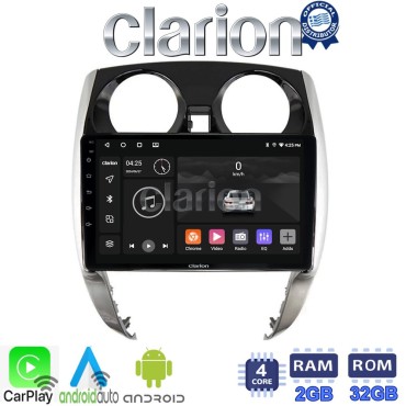 CLARION GL31790 Οθόνη OEM Multimedia Αυτοκινήτου για Nissan Note 2013 > 2020 (CarPlay/AndroidAuto/BT/GPS/WIFI/GPRS)