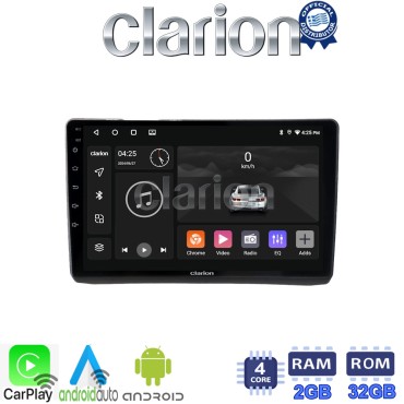 CLARION GL31892 Οθόνη OEM Multimedia Αυτοκινήτου για Opel Vivaro - Renault Trafic - Nissan Primastar 2002 > 2009 (CarPlay/AndroidAuto/BT/GPS/WIFI/GPRS)