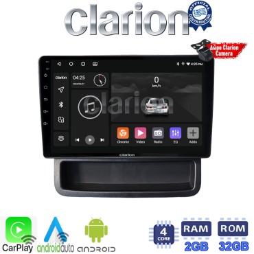 CLARION GL31893 Οθόνη OEM Multimedia Αυτοκινήτου για Opel Vivaro - Renault Trafic - Nissan Primastar 2010 > 2014 (CarPlay/AndroidAuto/BT/GPS/WIFI/GPRS)