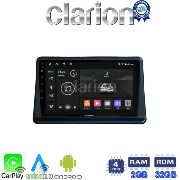 CLARION GL31998 Οθόνη OEM Multimedia Αυτοκινήτου για Mitsubishi Pajero 1996 > 2003 (CarPlay/AndroidAuto/BT/GPS/WIFI/GPRS)