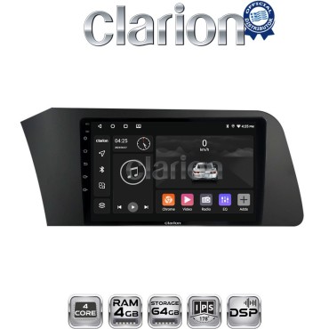 CLARION GL32227 Οθόνη OEM Multimedia Αυτοκινήτου για Hyundai Elantra 2021 > (CarPlay/AndroidAuto/BT/GPS/WIFI/GPRS)