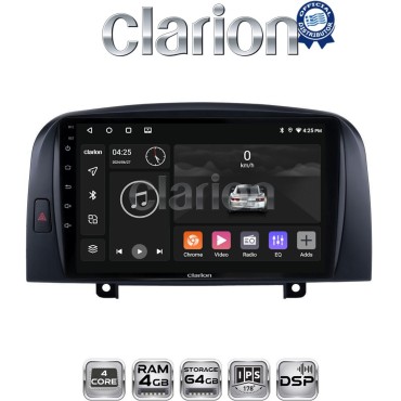 CLARION GL32247 Οθόνη OEM Multimedia Αυτοκινήτου για Hyundai Sonata 2006 > 2009 (CarPlay/AndroidAuto/BT/GPS/WIFI/GPRS)