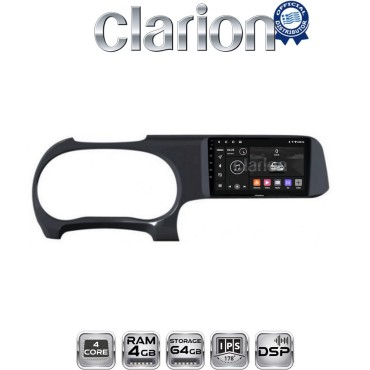 CLARION GL32388 Οθόνη OEM Multimedia Αυτοκινήτου για HYUNDAI i10 2020>    (CarPlay/AndroidAuto/BT/GPS/WIFI/GPRS)
