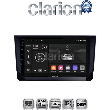 CLARION GL32391 Οθόνη OEM Multimedia Αυτοκινήτου για Mazda CX9 2006 > 2013 (CarPlay/AndroidAuto/BT/GPS/WIFI/GPRS)