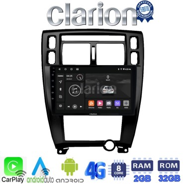 CLARION GL71006B Οθόνη OEM Multimedia Αυτοκινήτου για TUCSON 2004 > 2010 (CarPlay/AndroidAuto/BT/GPS/WIFI/GPRS)