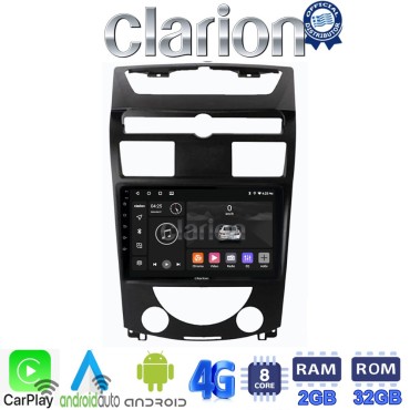 CLARION GL71014 Οθόνη OEM Multimedia Αυτοκινήτου για Ssangyong Rexton 2006>2015(CarPlay/AndroidAuto/BT/GPS/WIFI/GPRS)