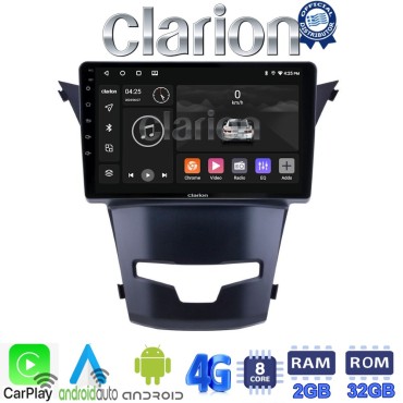 CLARION GL71016 Οθόνη OEM Multimedia Αυτοκινήτου για Ssangyong Korando 2014>(CarPlay/AndroidAuto/BT/GPS/WIFI/GPRS)