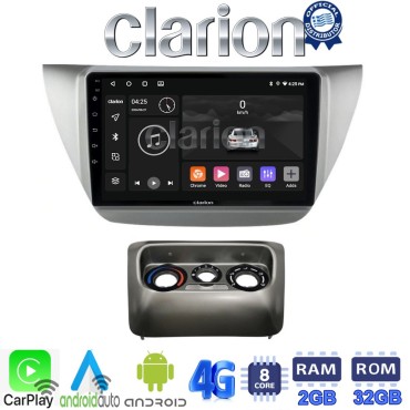 CLARION GL71036 Οθόνη OEM Multimedia Αυτοκινήτου για MITSUBISHI Lancer 2000>2007 (CarPlay/AndroidAuto/BT/GPS/WIFI/GPRS)