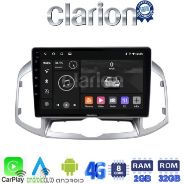CLARION GL71109 Οθόνη OEM Multimedia Αυτοκινήτου για Chevrolet Captiva 2006 > 2018 (CarPlay/AndroidAuto/BT/GPS/WIFI/GPRS)