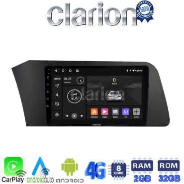 CLARION GL71227 Οθόνη OEM Multimedia Αυτοκινήτου για Hyundai Elantra 2021 > (CarPlay/AndroidAuto/BT/GPS/WIFI/GPRS)