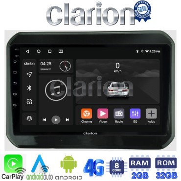 CLARION GL71232 Οθόνη OEM Multimedia Αυτοκινήτου για SUZUKI IGNIS 2016> (CarPlay/AndroidAuto/BT/GPS/WIFI/GPRS)