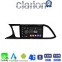 CLARION GL71306 Οθόνη OEM Multimedia Αυτοκινήτου για SEAT LEON 2012>  (CarPlay/AndroidAuto/BT/GPS/WIFI/GPRS)