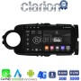 CLARION GL71454B Οθόνη OEM Multimedia Αυτοκινήτου για Toyota Yaris 2015 > 2019 (CarPlay/AndroidAuto/BT/GPS/WIFI/GPRS)