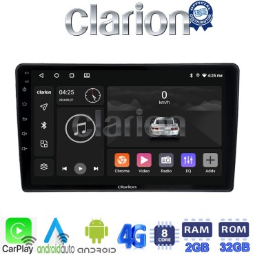 CLARION GL71715 Οθόνη OEM Multimedia Αυτοκινήτου για Nissan Navara D40 2006 > 2016 clima (CarPlay/AndroidAuto/BT/GPS/WIFI/GPRS)