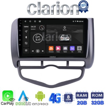 CLARION GL71731 Οθόνη OEM Multimedia Αυτοκινήτου για Honda Jazz 2003 - 2008 (CarPlay/AndroidAuto/BT/GPS/WIFI/GPRS)