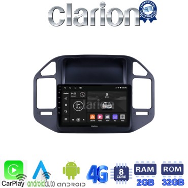 CLARION GL71990 Οθόνη OEM Multimedia Αυτοκινήτου για Mitsubishi Pajero 1999 > 2006 (CarPlay/AndroidAuto/BT/GPS/WIFI/GPRS)