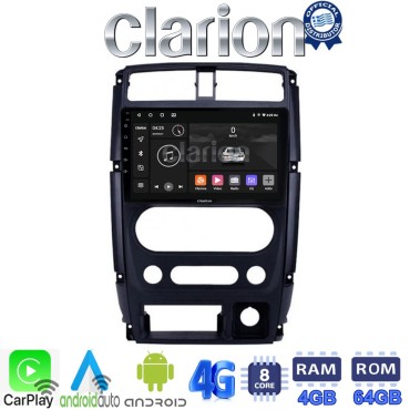 CLARION GL72186 Οθόνη OEM Multimedia Αυτοκινήτου για SUZUKI JIMNY 2007 > 2018   (CarPlay/AndroidAuto/BT/GPS/WIFI/GPRS)