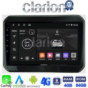 CLARION GL72232 Οθόνη OEM Multimedia Αυτοκινήτου για SUZUKI IGNIS 2016> (CarPlay/AndroidAuto/BT/GPS/WIFI/GPRS)