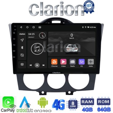 CLARION GL72304 Οθόνη OEM Multimedia Αυτοκινήτου για ΠΡΟΣΟΧΗ!!! ΜΕΤΑ ΤΗΝ ΤΟΠΟΘΕΤΗΣΗ Η ΟΘΟΝΗ ΘΑ ΕΞΕΧΕΙ ΑΠO ΤΟ ΤΑΜΠΛΟ 2cmMazda RX8 2001 > 2008 (CarPlay/AndroidAuto/BT/GPS/WIFI/GPRS)