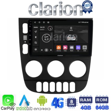 CLARION GL72505 Οθόνη OEM Multimedia Αυτοκινήτου για Mercedes ML 1998 > 2005 (CarPlay/AndroidAuto/BT/GPS/WIFI/GPRS)
