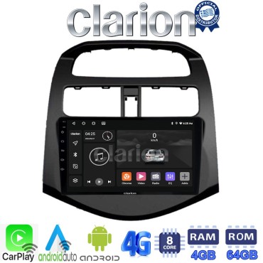 CLARION GL72589 Οθόνη OEM Multimedia Αυτοκινήτου για DAEWOO SPARK 2009>2016 (CarPlay/AndroidAuto/BT/GPS/WIFI/GPRS)