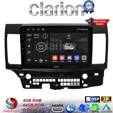 CLARION GL74037 Οθόνη OEM Multimedia Αυτοκινήτου για MITSUBISHI LANCER 2008> (CarPlay/AndroidAuto/BT/GPS/WIFI/GPRS)