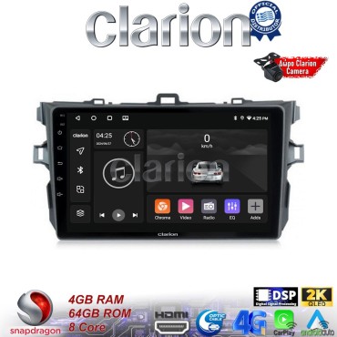 CLARION GL74063 Οθόνη OEM Multimedia Αυτοκινήτου για TOYOTA COROLLA 2006>2012  (CarPlay/AndroidAuto/BT/GPS/WIFI/GPRS) CLARION GL74063 Οθόνη OEM Multimedia Αυτοκινήτου για TOYOTA COROLLA 2006>2012  (CarPlay/AndroidAuto/BT/GPS/WIFI/GPRS)