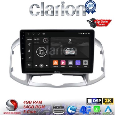 CLARION GL74109 Οθόνη OEM Multimedia Αυτοκινήτου για Chevrolet Captiva 2006 > 2018 (CarPlay/AndroidAuto/BT/GPS/WIFI/GPRS)