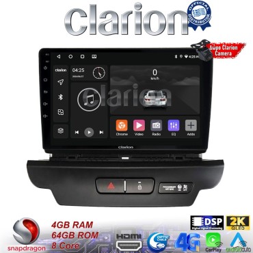 CLARION GL74125 Οθόνη OEM Multimedia Αυτοκινήτου για Kia CEED 2018 > 2022 (CarPlay/AndroidAuto/BT/GPS/WIFI/GPRS)