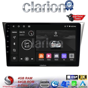 CLARION GL74271 Οθόνη OEM Multimedia Αυτοκινήτου για Subaru Impreza 2000 > 2007 (CarPlay/AndroidAuto/BT/GPS/WIFI/GPRS)
