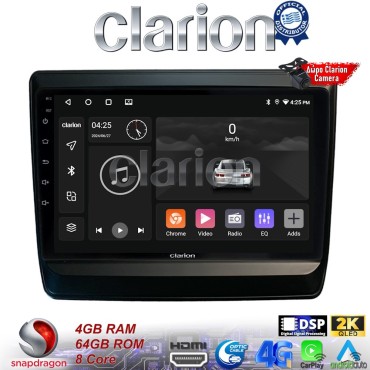 CLARION GL74431 Οθόνη OEM Multimedia Αυτοκινήτου για Isuzu DMAX 2021> (CarPlay/AndroidAuto/BT/GPS/WIFI/GPRS)