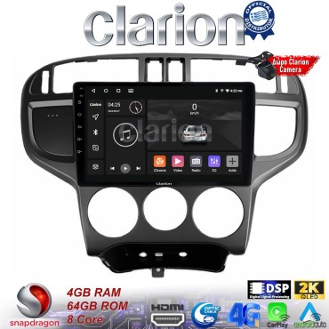 CLARION GL74600 Οθόνη OEM Multimedia Αυτοκινήτου για Hyundai Matrix 2001 > 2011 (CarPlay/AndroidAuto/BT/GPS/WIFI/GPRS)