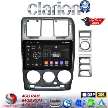 CLARION GL74719 Οθόνη OEM Multimedia Αυτοκινήτου για Hyundai Getz 2002 > 2013 (CarPlay/AndroidAuto/BT/GPS/WIFI/GPRS)