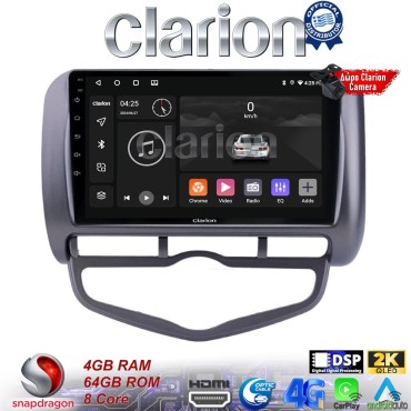 CLARION GL74731 Οθόνη OEM Multimedia Αυτοκινήτου για Honda Jazz 2003 - 2008 (CarPlay/AndroidAuto/BT/GPS/WIFI/GPRS)