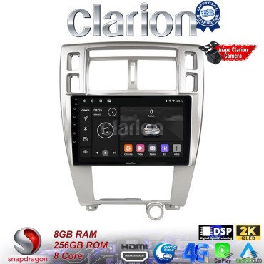 CLARION GL75006 Οθόνη OEM Multimedia Αυτοκινήτου για Hyundai Tucson 2004 > 2010 (CarPlay/AndroidAuto/BT/GPS/WIFI/GPRS)