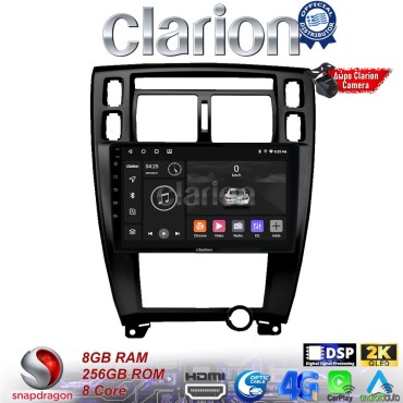 CLARION GL75006B Οθόνη OEM Multimedia Αυτοκινήτου για TUCSON 2004 > 2010 (CarPlay/AndroidAuto/BT/GPS/WIFI/GPRS)